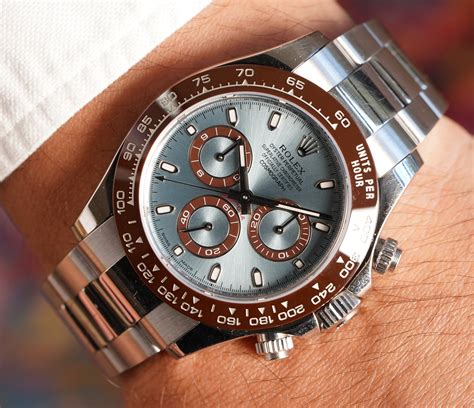 Rolex daytona platinum ice blue